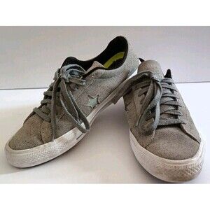 Converse Con Lunarlon Skateboarding Sneakers All Star Mens Size 9 Gray Low Top